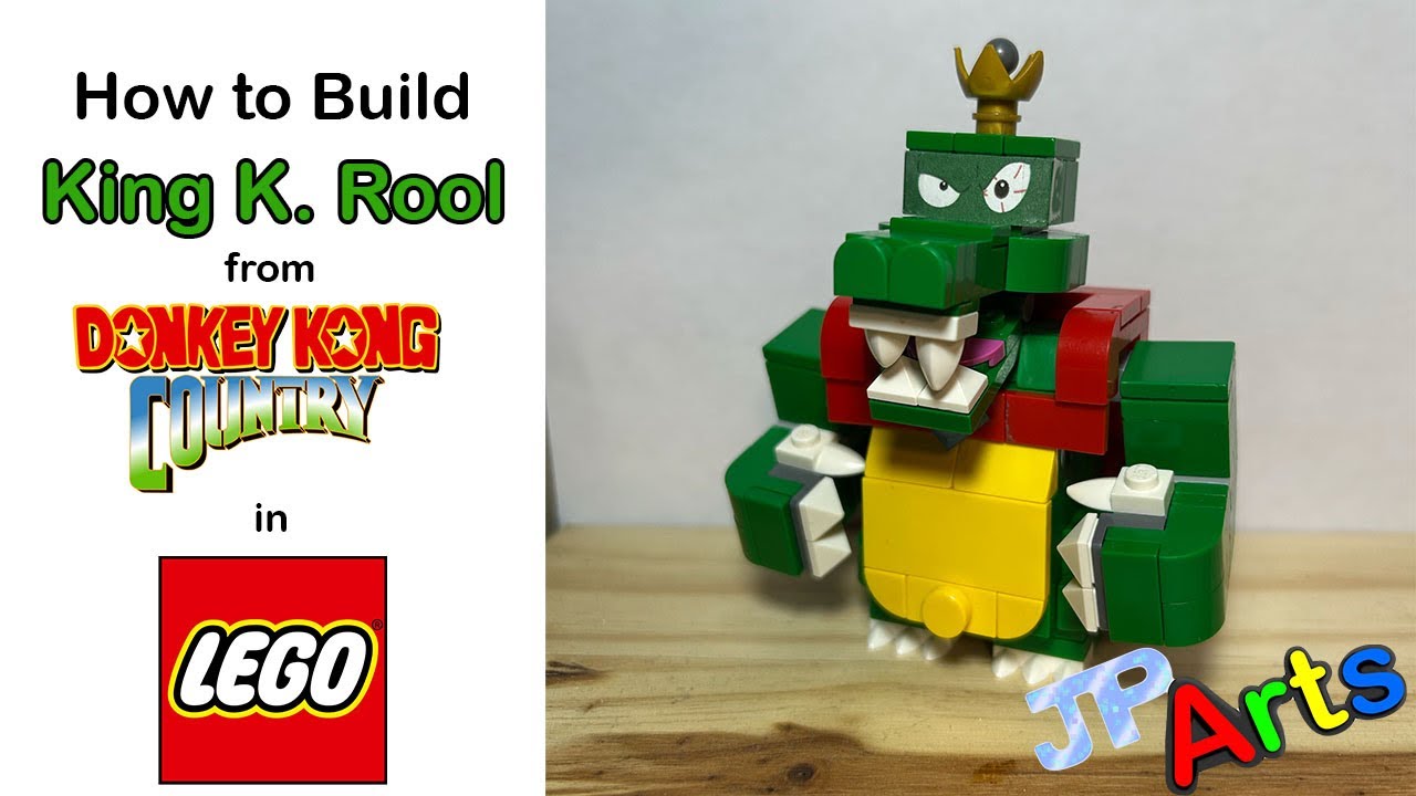 How to build King K. Rool in LEGO!!!