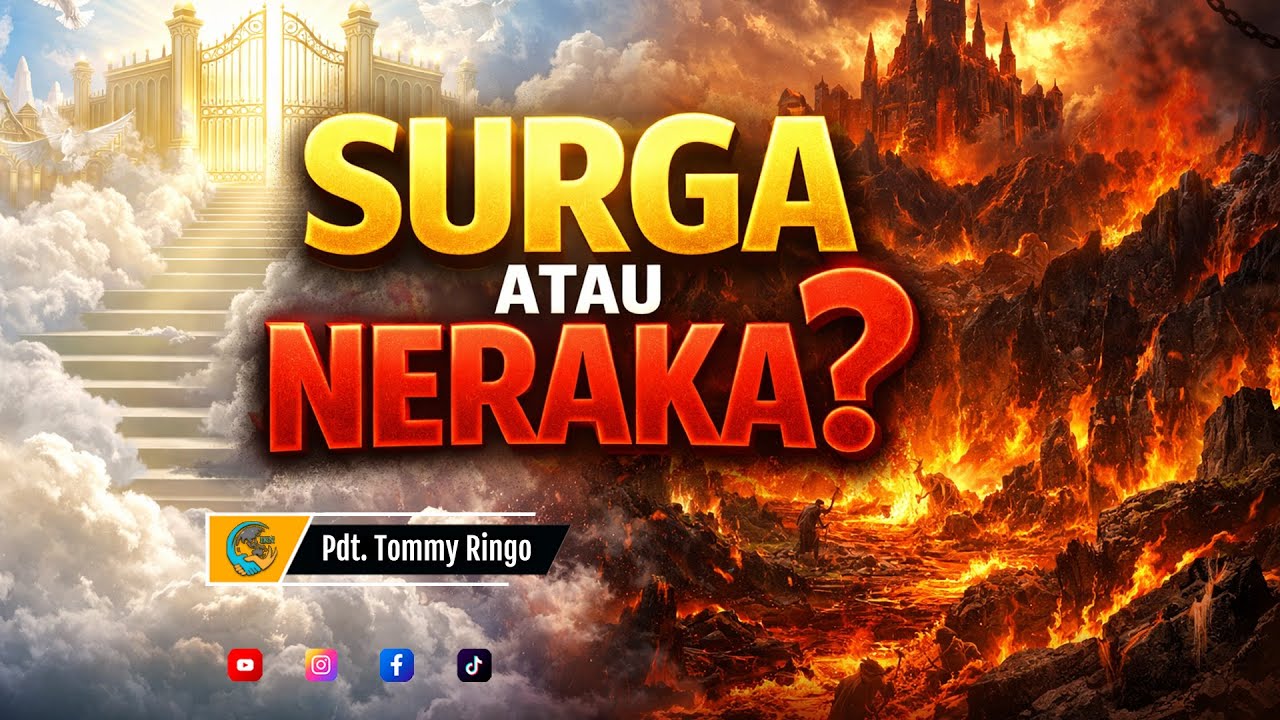 SURGA atau NERAKA⁉️ Nasib Tak Terduga Orang yang Tak Pernah Mendengar Nama Yesus || Pdt. Tommy Ringo