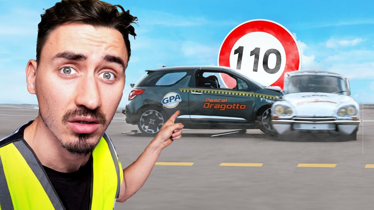 On Assiste à un Crash Test à 110 km/h