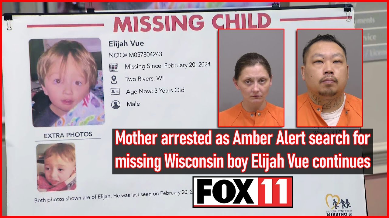 Elijah Vue search in third day in Two Rivers, Wisconsin