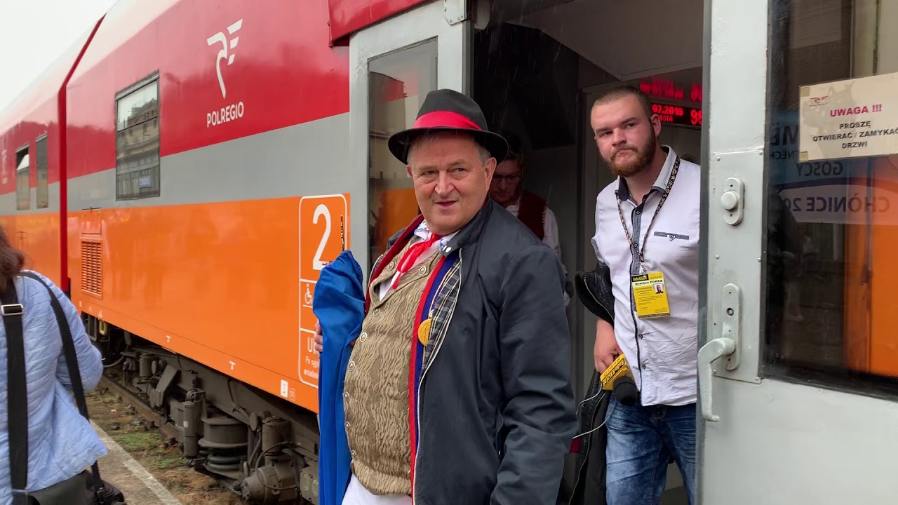 XXI Światowy Zjazd Kaszubów - Chojnice 6 lipca 2019 r. - Pociąg Transcassubia