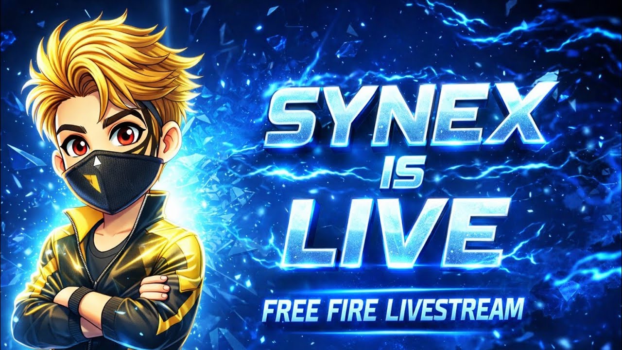 🔴 FREE FIRE LIVE | HANDCAM GAMEPLAY 🔥 | Synex Gaming | UID 7568310785 | RANK PUSH INDIA