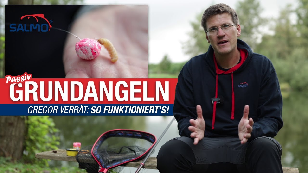 Gregor Bradler verr&auml;t: SO klappt's beim Grundangeln am Forellenteich!