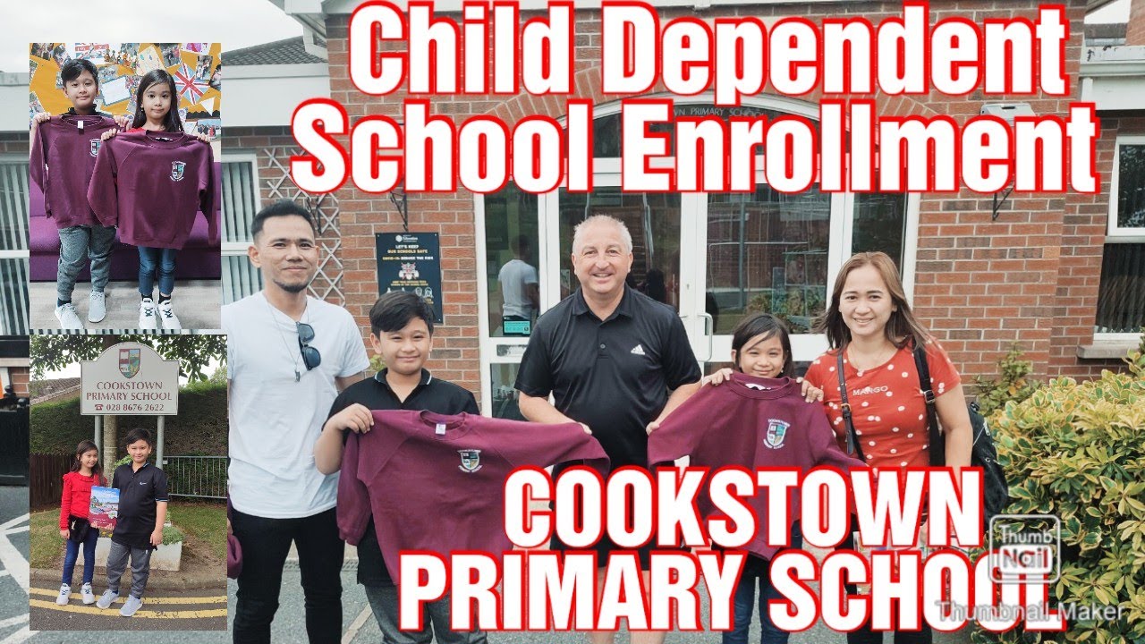 UK CHILD DEPENDENT SCHOOL ENROLLMENT | PINOY UK BUTCHER 🇬🇧