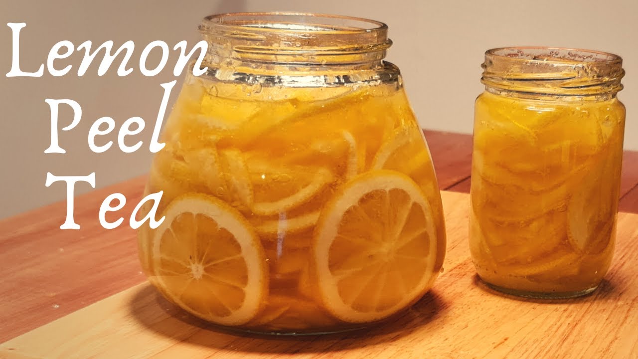 Lemon Peel Tea: An Immune System Booster