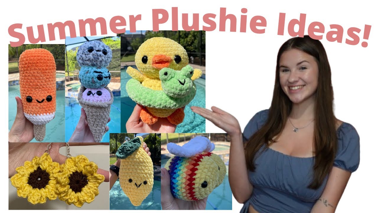 20+ Summer Amigurumi Ideas To Make!! Crochet Plushie Ideas For Summer 2024!!