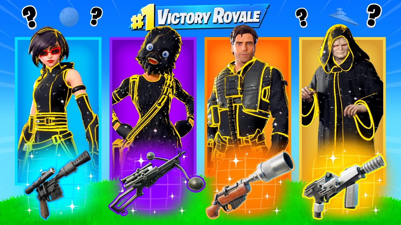 LOSOWY GALAKTYCZNY SKIN STAR WARS w Fortnite