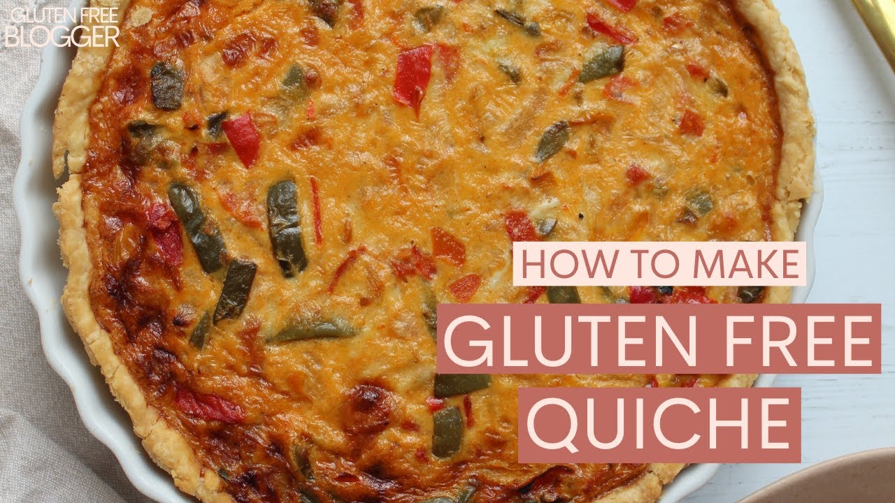 GLUTEN FREE QUICHE RECIPE | EASY GLUTEN FREE PASTRY
