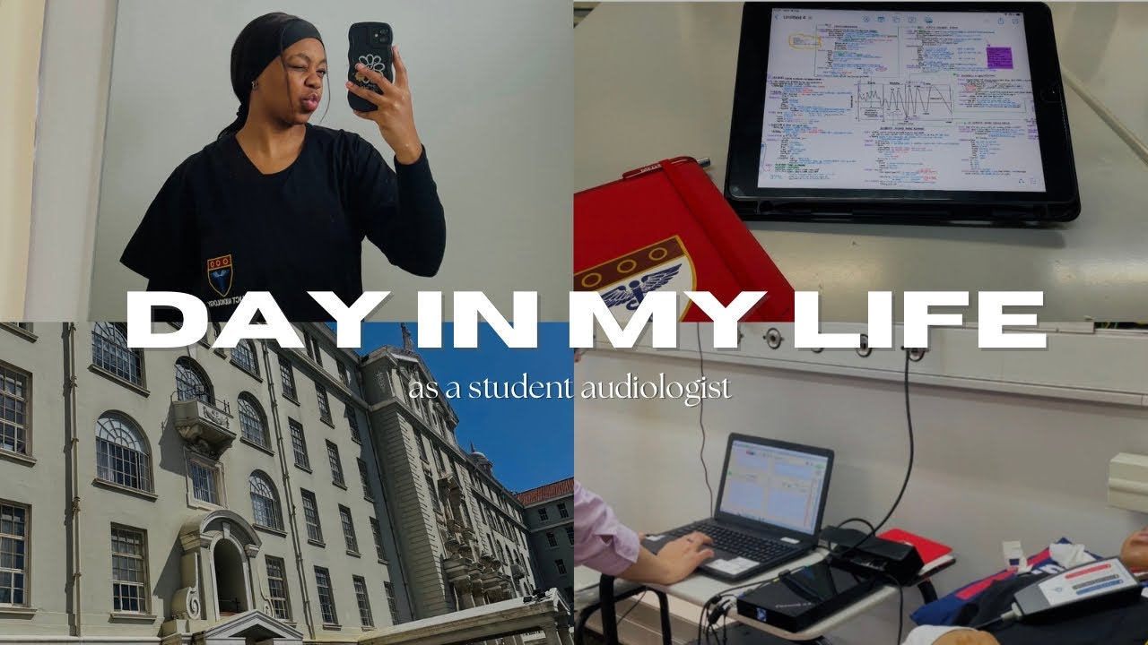 Realistic Day In My Life as a UCT Student Audiologist: gym, clinic, student council, meal prep +