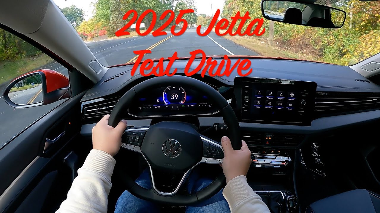 2025 VW Jetta — тест-драйв от первого лица