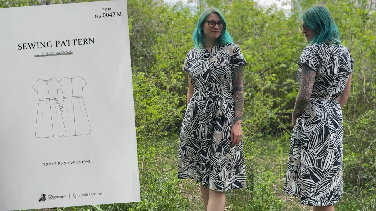 Let's Sew a Japanese Sewing Pattern for Spring | Gunnii Rappore Dress