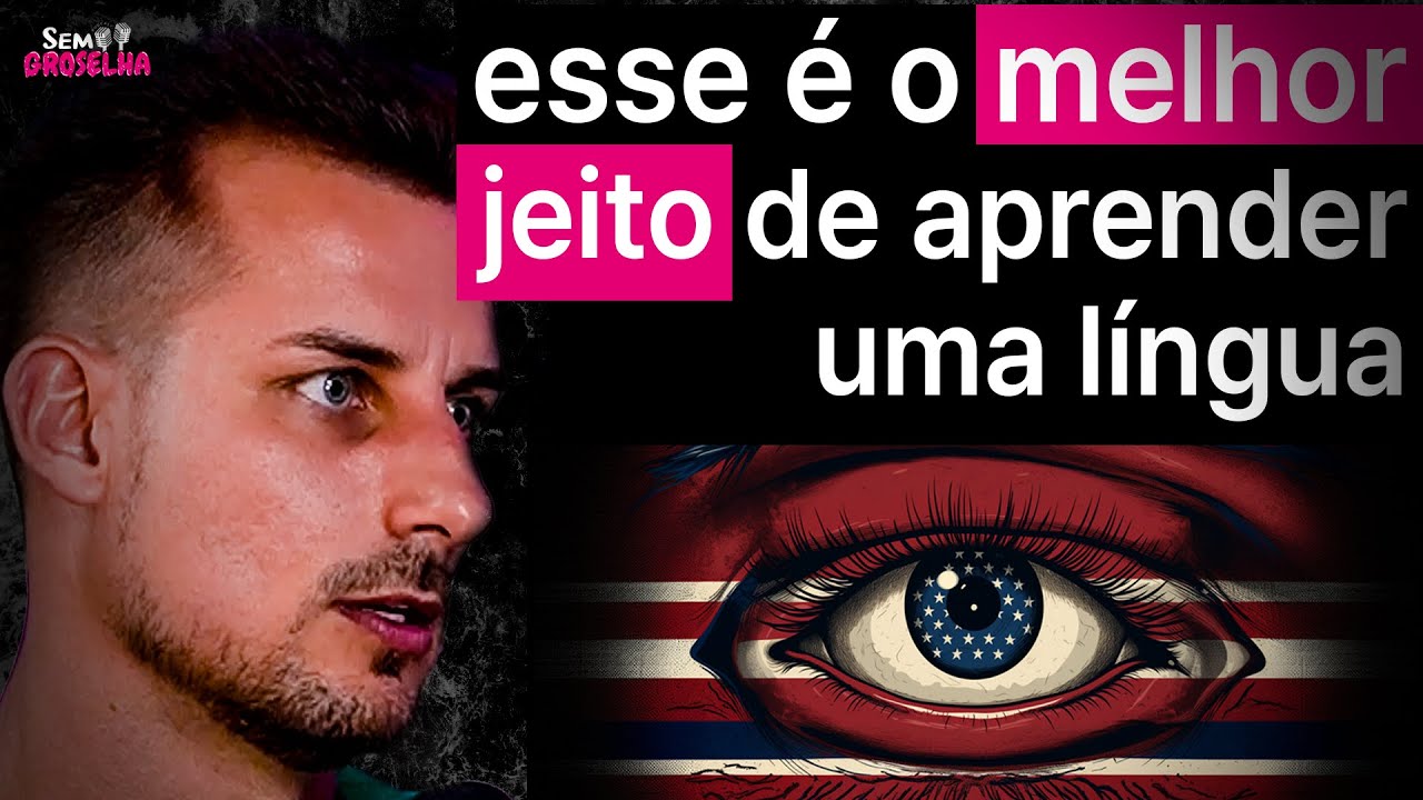 Seja FLUENTE EM INGLÊS (rápido) com essa TÉCNICA