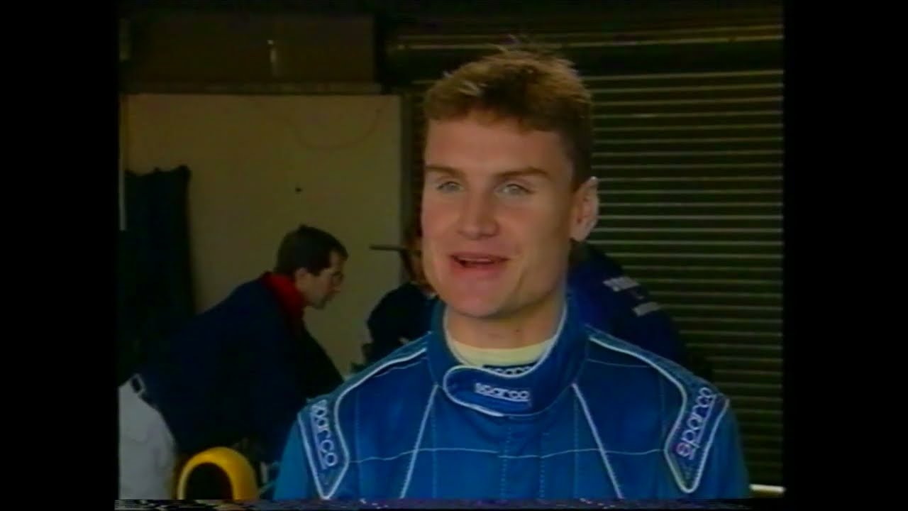 Test  F1 Williams FW15C CVT at Pembrey in Wales