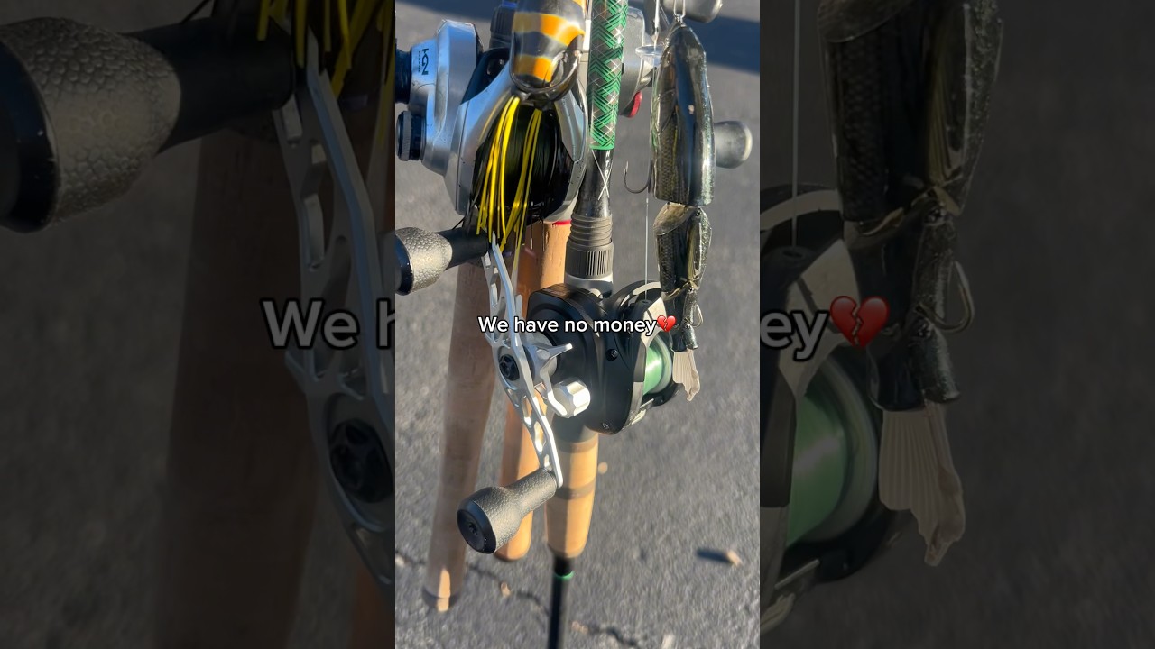 Spent all my money on fishing gear 😭