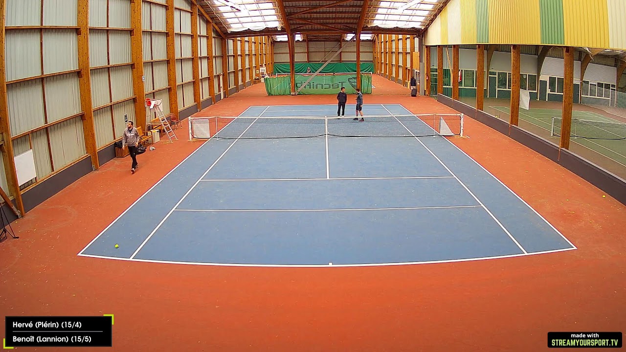 Court 3 : Hervé (Plérin) (15/4) 🆚 Benoît (Lannion) (15/5)