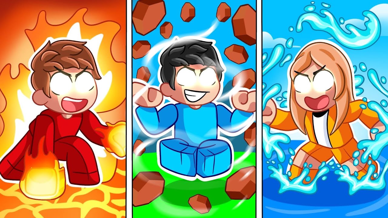 Nos Convertimos en ELEMENTALES en Roblox!