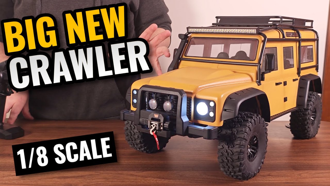 HUGE Brushless RC Crawler MJX H8H
