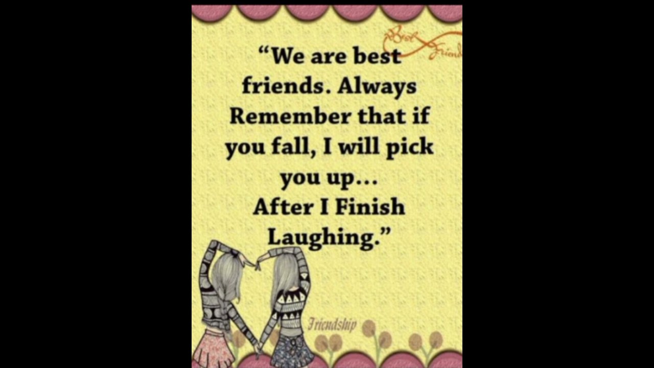 Best Friends Funny Quotes... 💞