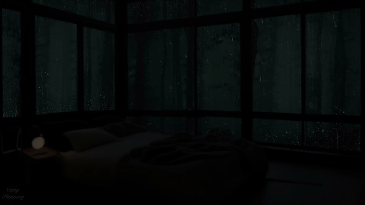 Leave your worries for your mental health | The sound of rain in the forest brings peace