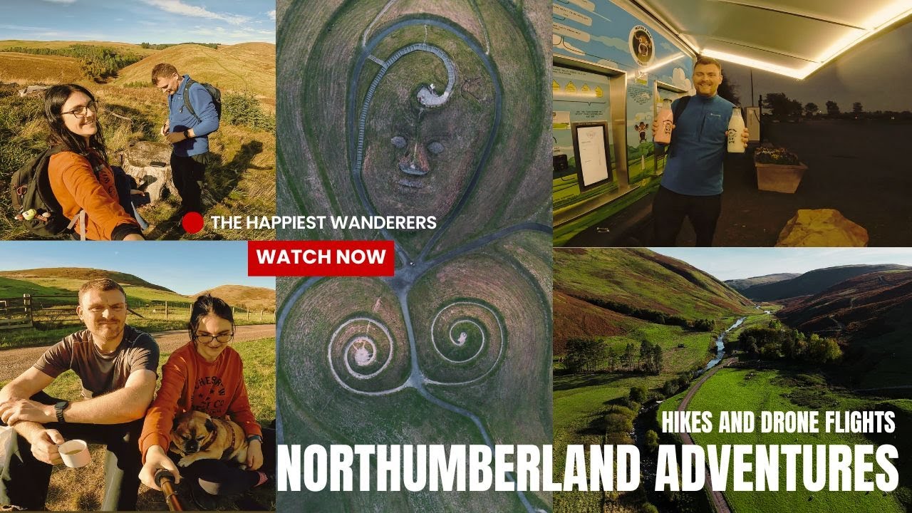 Exploring Northumberland: Alwinton Hike, Northumberlandia Views and the Moobile Milk Dispenser!