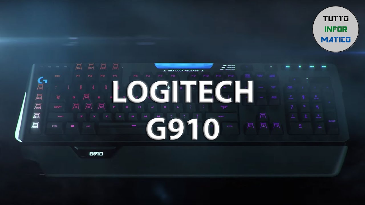 Recensione Logitech G910 ORION SPECTRUM: tastiera meccanica con switch Romer-G e super LED RGB