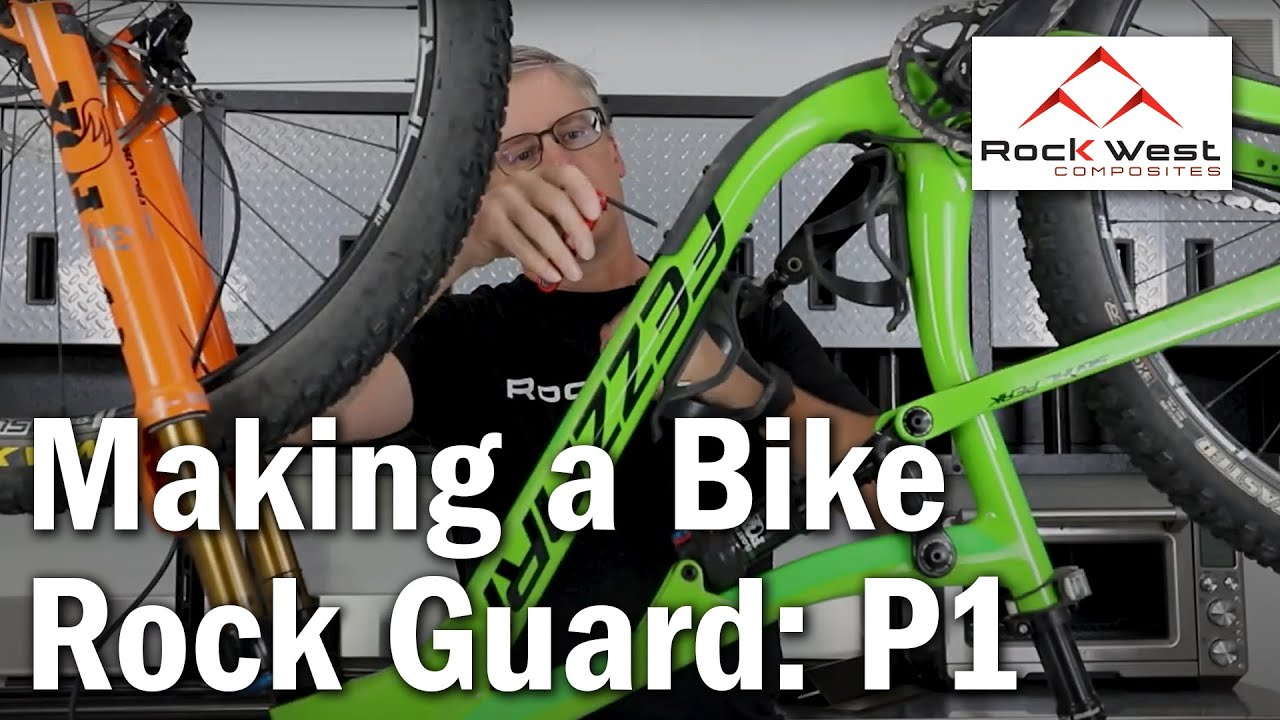 PROJECT:  Kevlar Bike Rock Guard Part 1- Making the Fiberglass Composite Tool