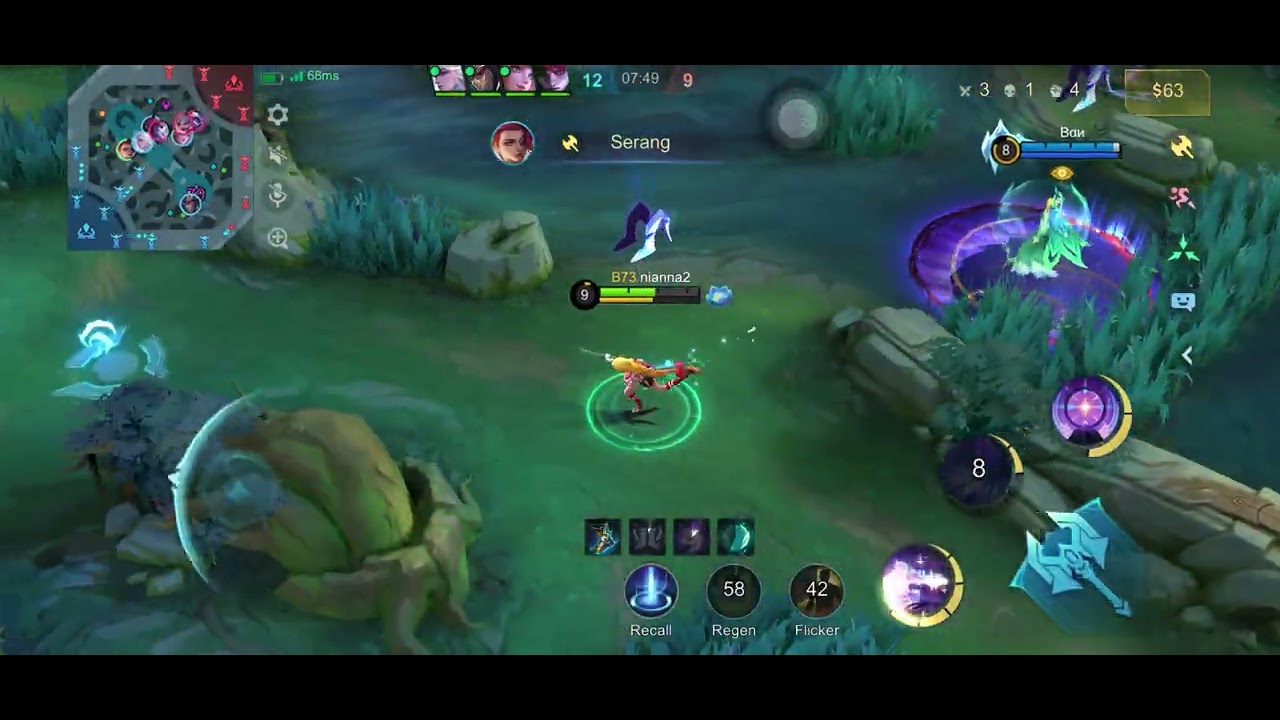 RANK LESLEY / 2 personil rank #mobilelegends #mlbb 