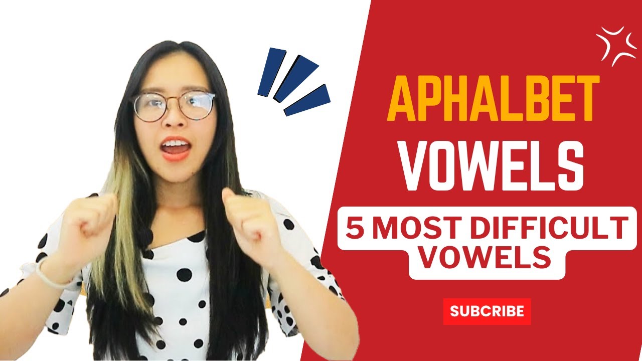 ALPHABET -- VOWELS | VIETNAMESE PRONUNCIATION WITH LSV