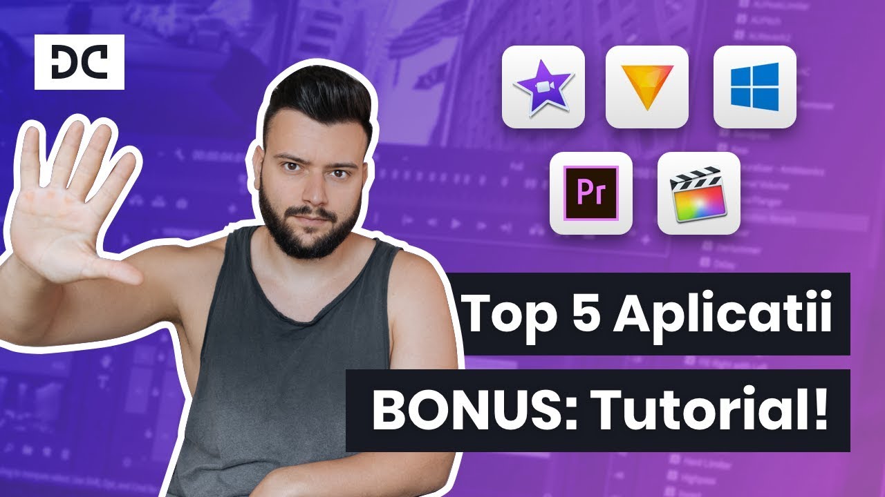 TOP 5 Programe de EDITAT VIDEOCLIPURI (BONUS: Tutorial Editare Video)