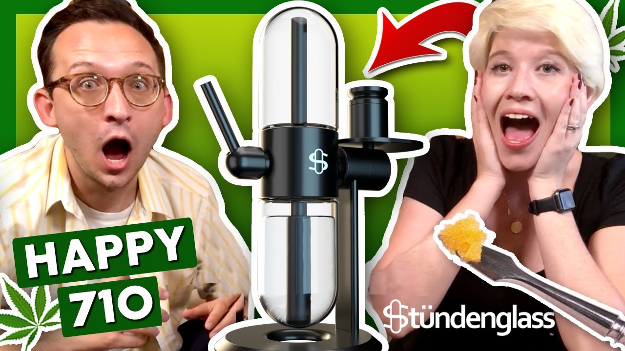 HAPPY 710 WITH A STUNDENGLASS GRAVITY BONG! 🎉