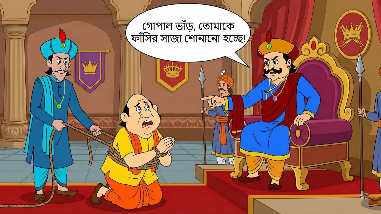 গোপাল দাদাকে মহারাজ ফাঁসির সাজা শুনালেন | Gopal Bhar - গোপালভাঁড় | New Episode 2026