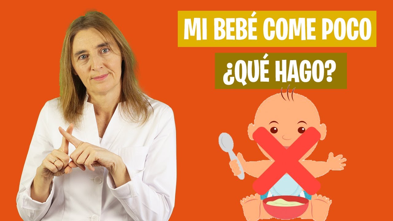 ¿DEBO PREOCUPARME si mi BEBÉ NO COME? | ¿Me preocupo si mi bebé come poco? | Nutrición infantil