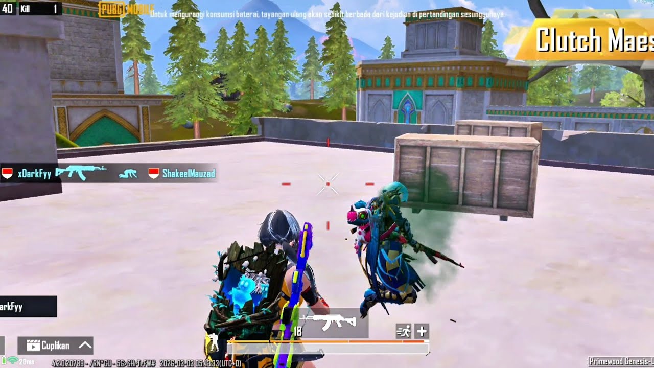 Cari Chicken Dinner, Eh Ketemunya Knock Duluan #fyp #pubgmobile #mabarpubg #viralvideo #sorotan