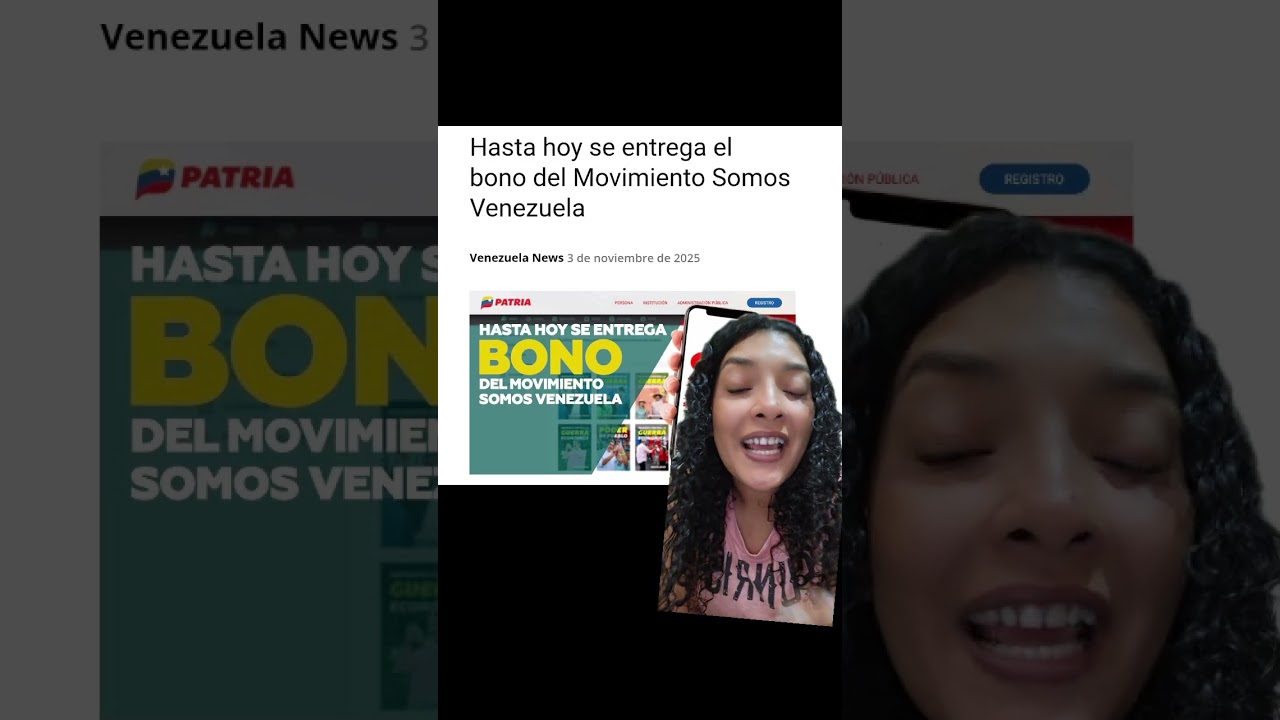 #SomosVenezuela #BonoOctubre #SistemaPatria #&Uacute;ltimoD&iacute;a #BonosPatria #Venezuela #AyudaSocial