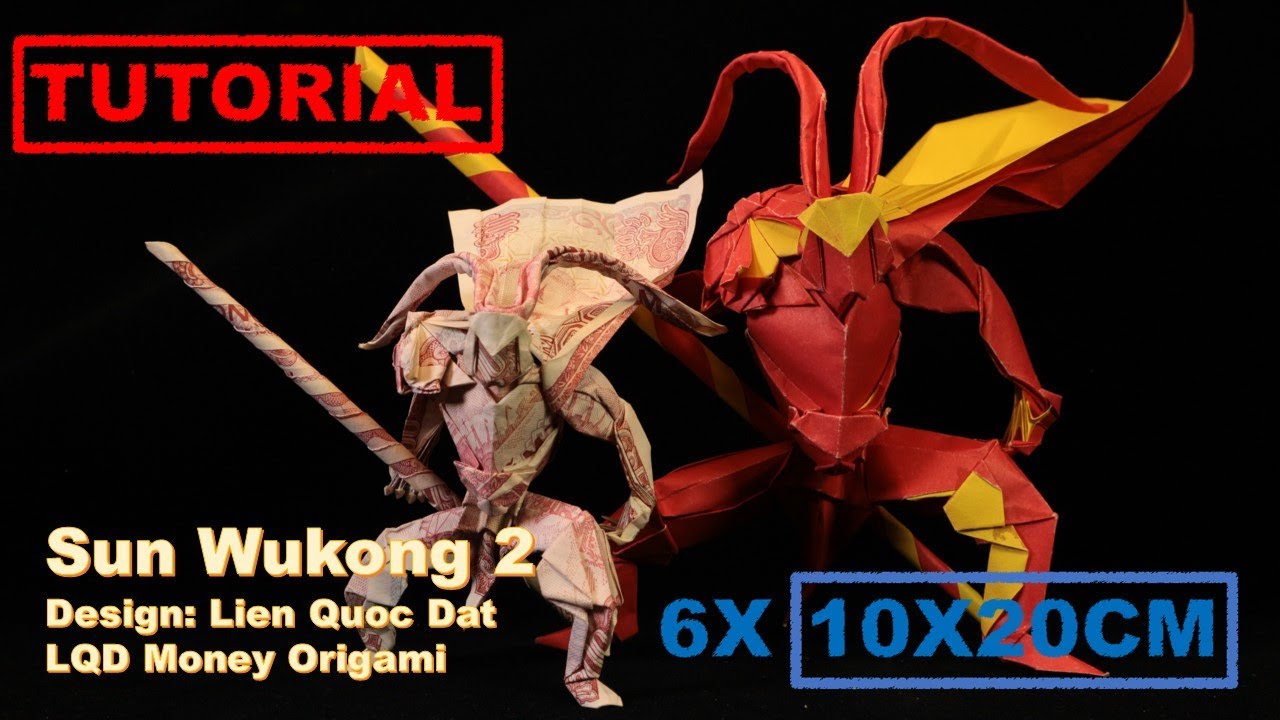 Sun Wukong 2 - The Monkey King (Lien Quoc Dat) - LQD Money Origami
