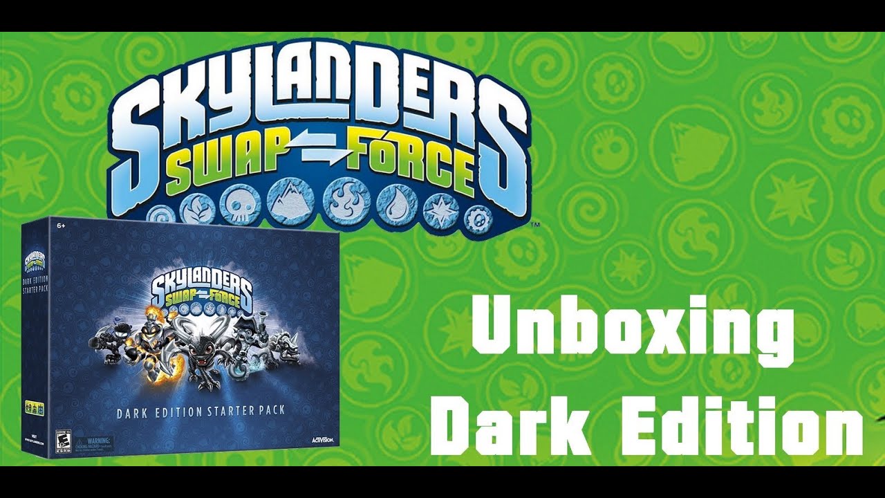 Unboxing - Skylanders Swap-Force - Dark Edition - Fran&ccedil;ais