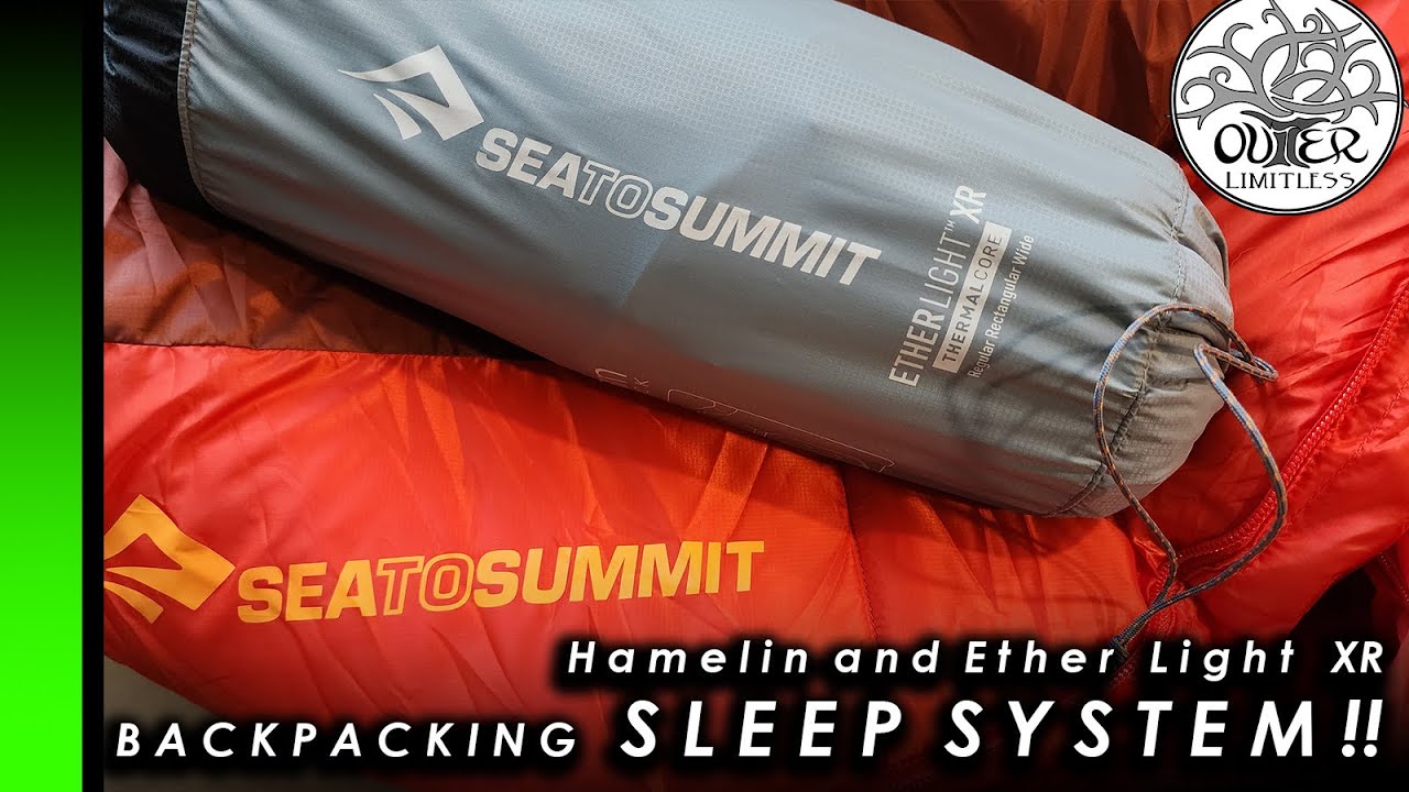 Sea to Summit Hamelin & Ether Light XR Mid-Weight Sleep System | Cold Weather Spring Fall Winter
