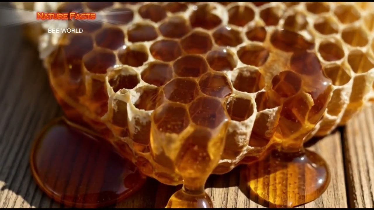 From Flowers to Honey 🍯 | The Incredible Work of Bees #knowledge #viral #facts #documentary