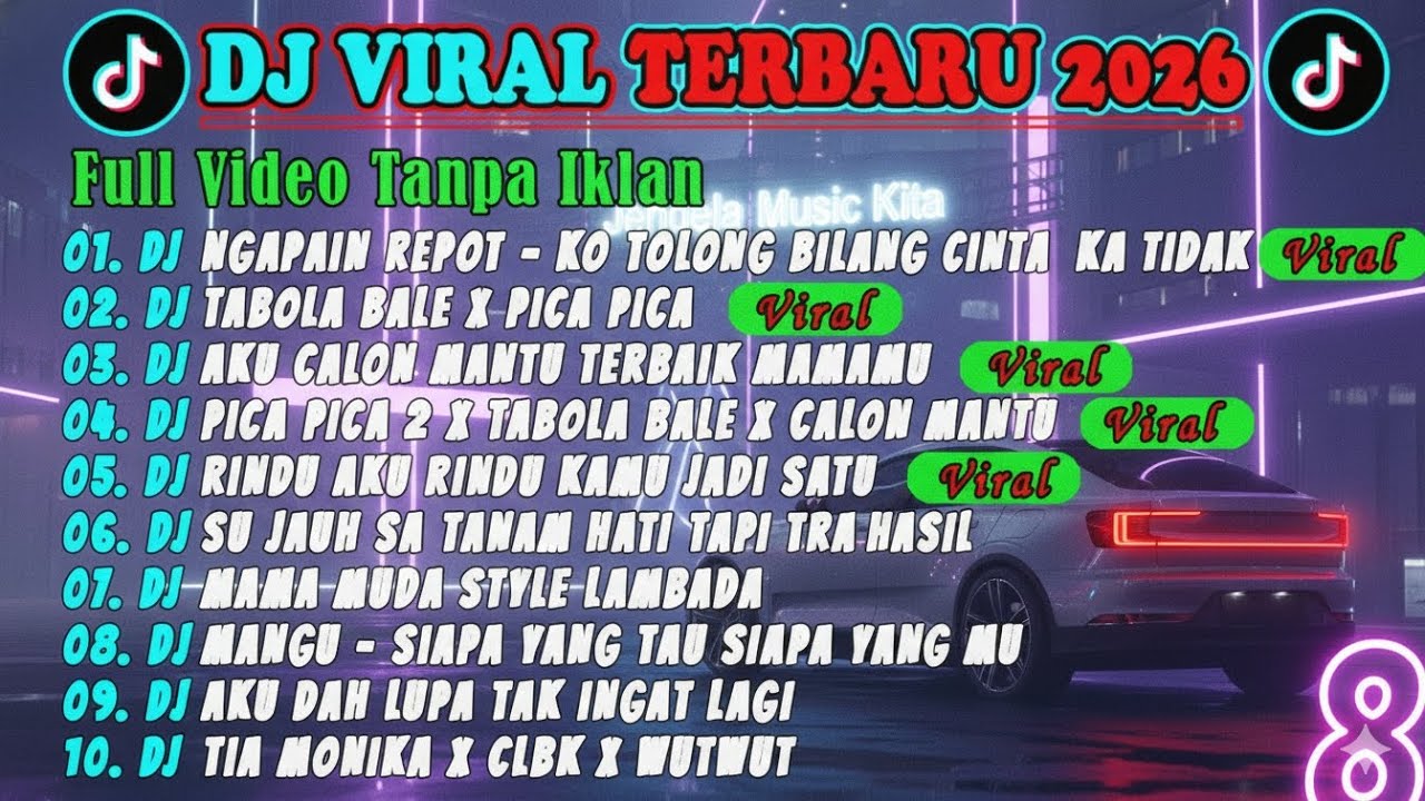DJ TIKTOK TERBARU 2026🎵DJ NGAPAIN REPOT-KO TOLONG BILANG CINTA KA TIDAK | TANPA IKLAN
