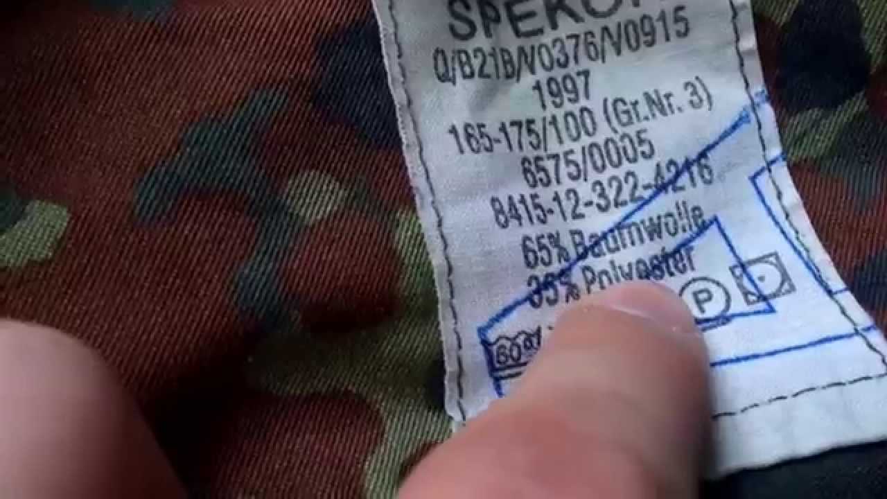 Review 2 Bundeswehr Feldblusen flecktarn gebraucht deutsch