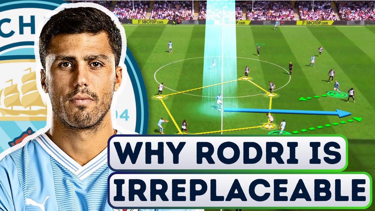 Rodri is CRUCIAL for Manchester City ●  Tactical Analysis