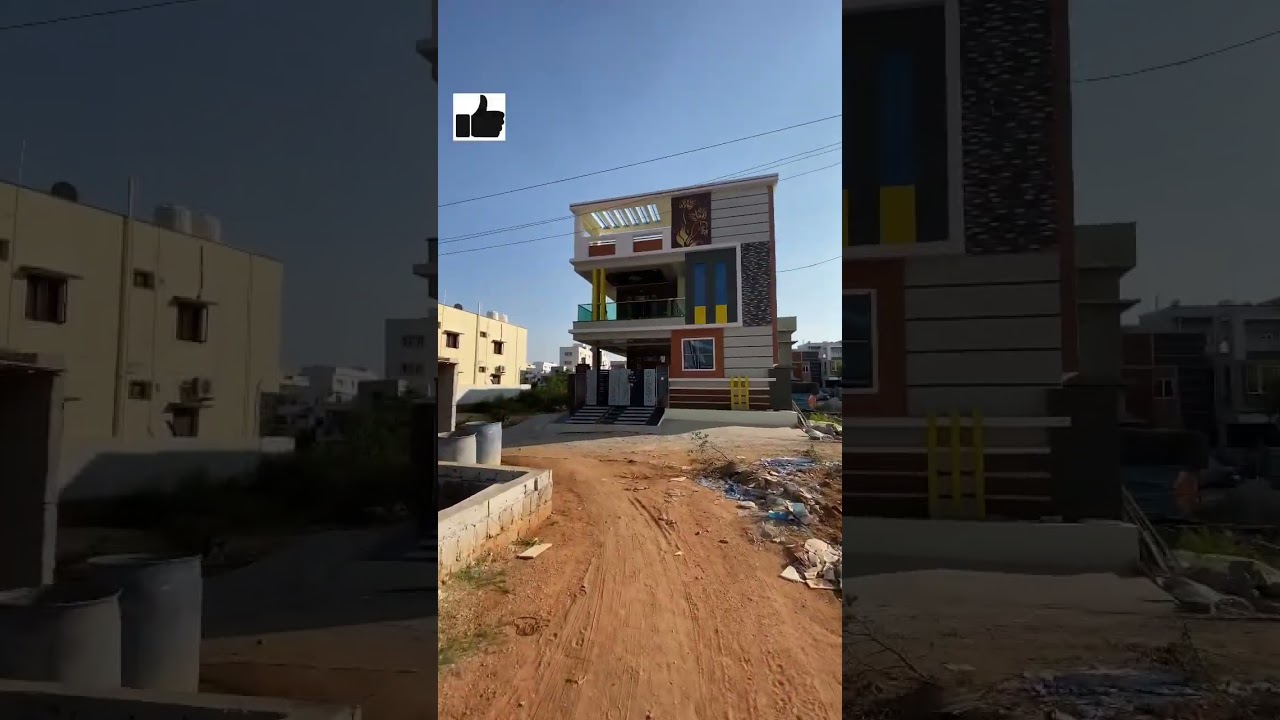 200 SQ YD NORTH FACING G+1 INDEPENDENT PENT HOUSE WITH RENTAL INCOME OF Rs.20000/- EXTERIOR