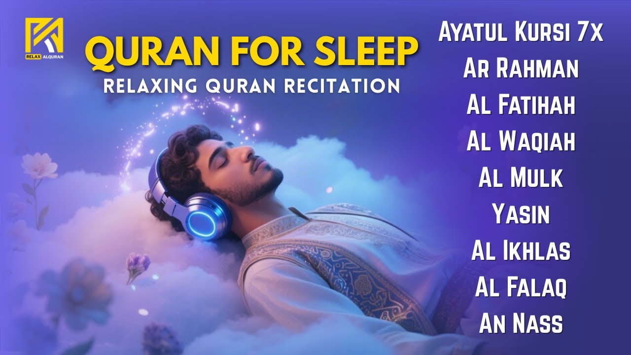 Quran recitation in a peaceful voice ✦ Alfatiha, Yasin, Arrahman, AlWaqiah, Almulk -By Alaa Aqel