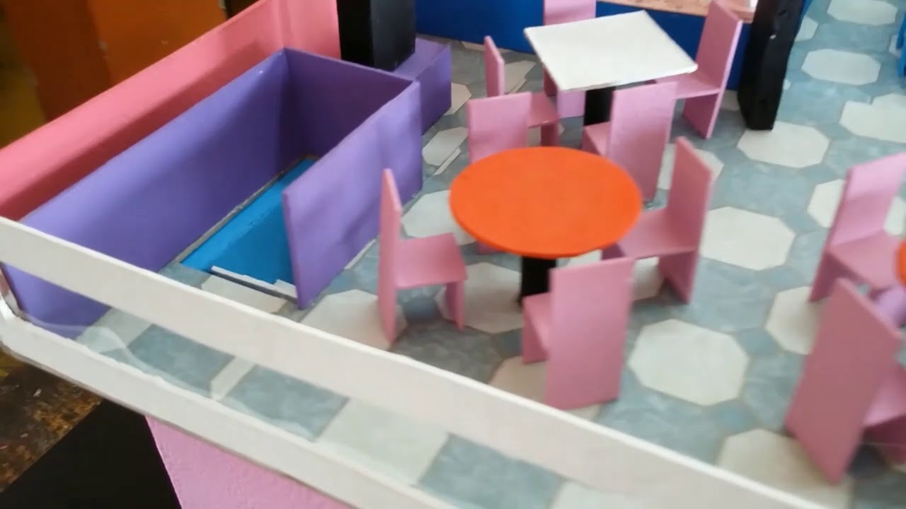 MAQUETA REST TERRAZA BAR.