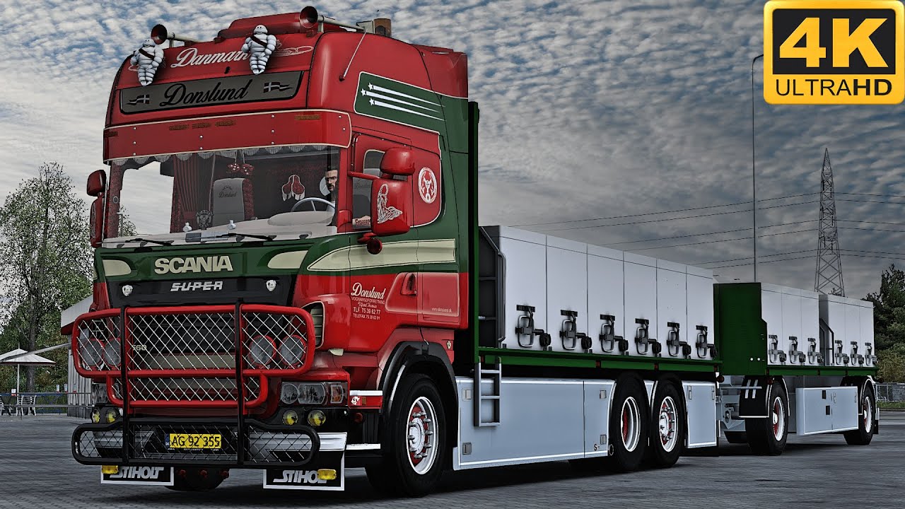 4K | ETS2 1.46 | Scania R560 V8 Open Pipe | Galați 🇷🇴 󠁧󠁢󠁳󠁣 - Pitești 🇷🇴