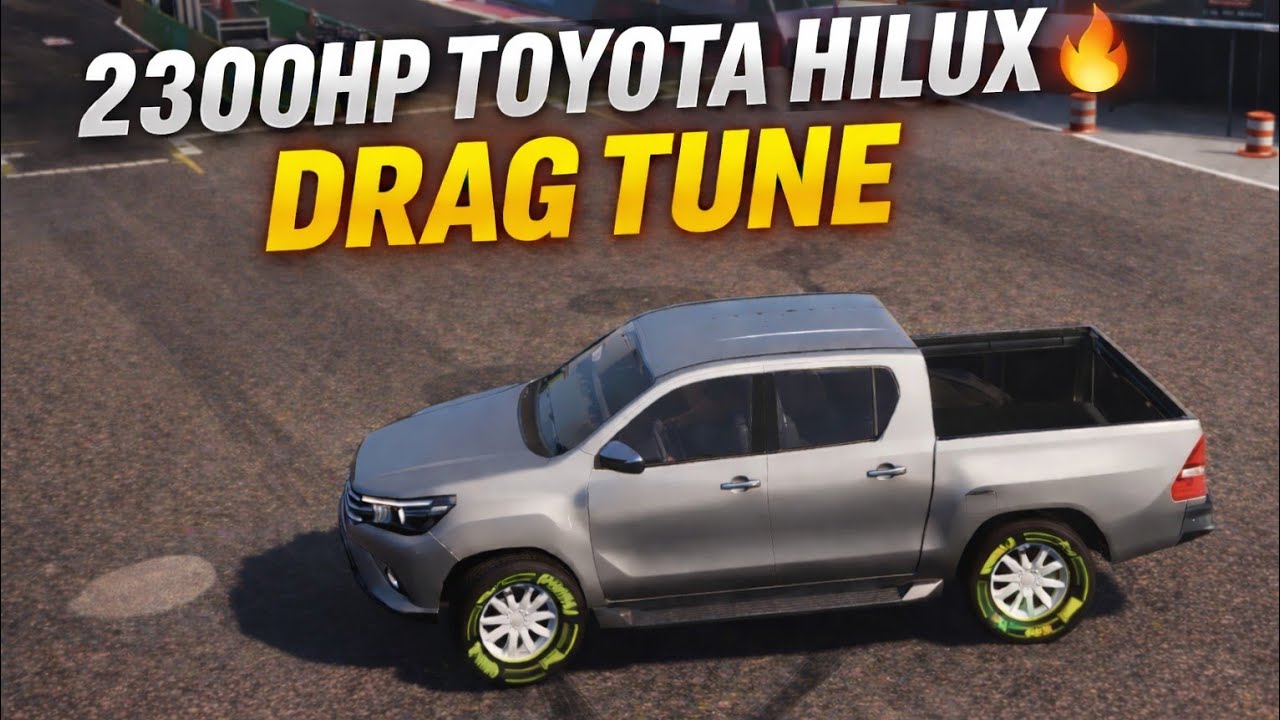 Тюнинг Toyota Hilux для дрэг-рейсинга мощностью 2300 л.с. | CPM2 | Обновление 1.2.3.2 для Car Par...