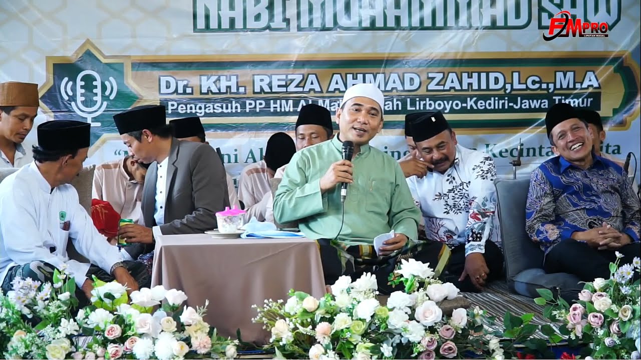 KH. REZA AHMAD ZAHID .LC. M.A TERBARU DALAM RANGKA LIVE MAULID NABI MUHAMMAD SAW