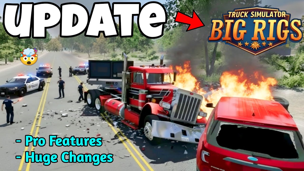 Новое обновление Truck Simulator Big Rigs &mdash; Super Trucks Ready и Pro-функции 🔥✅
