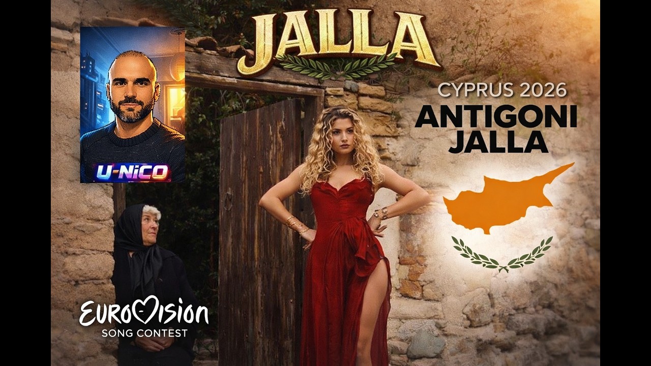 Antigoni: JALLA | Cyprus | Eurovision 2026 (5/35) - Reaction (eng) - 15/02/2026