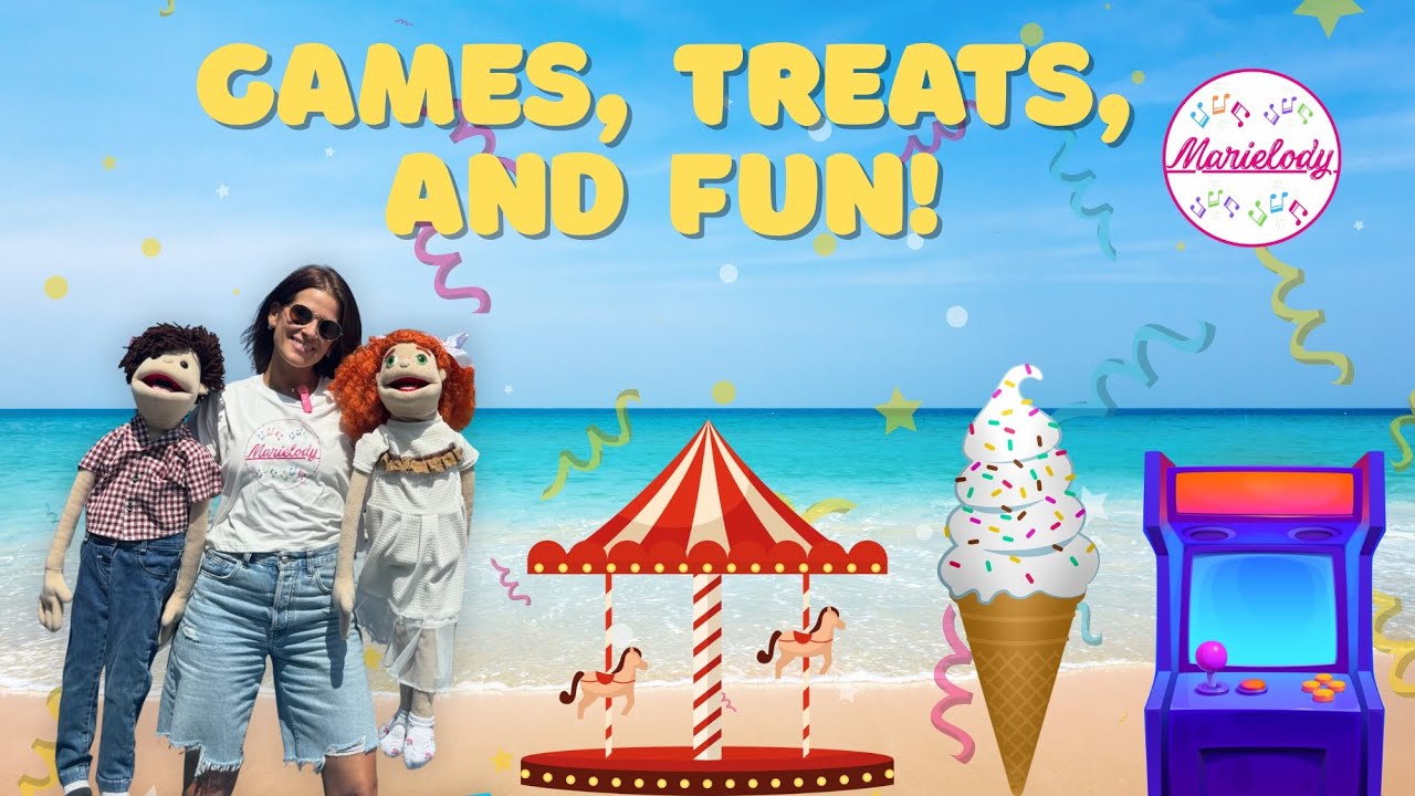 🎡A Day at the Jersey Shore with Marielody, Cece & Jesse! 🏖️